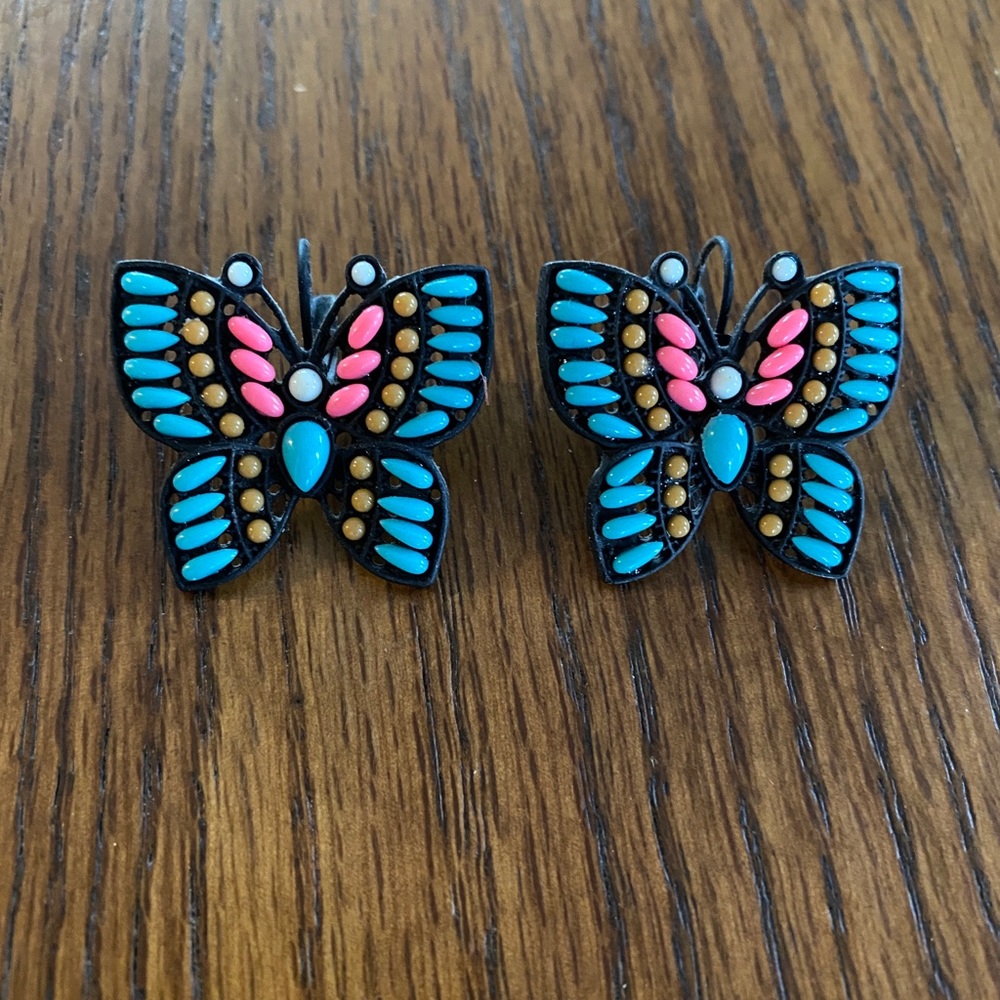 Gypsy Soule butterfly earrings